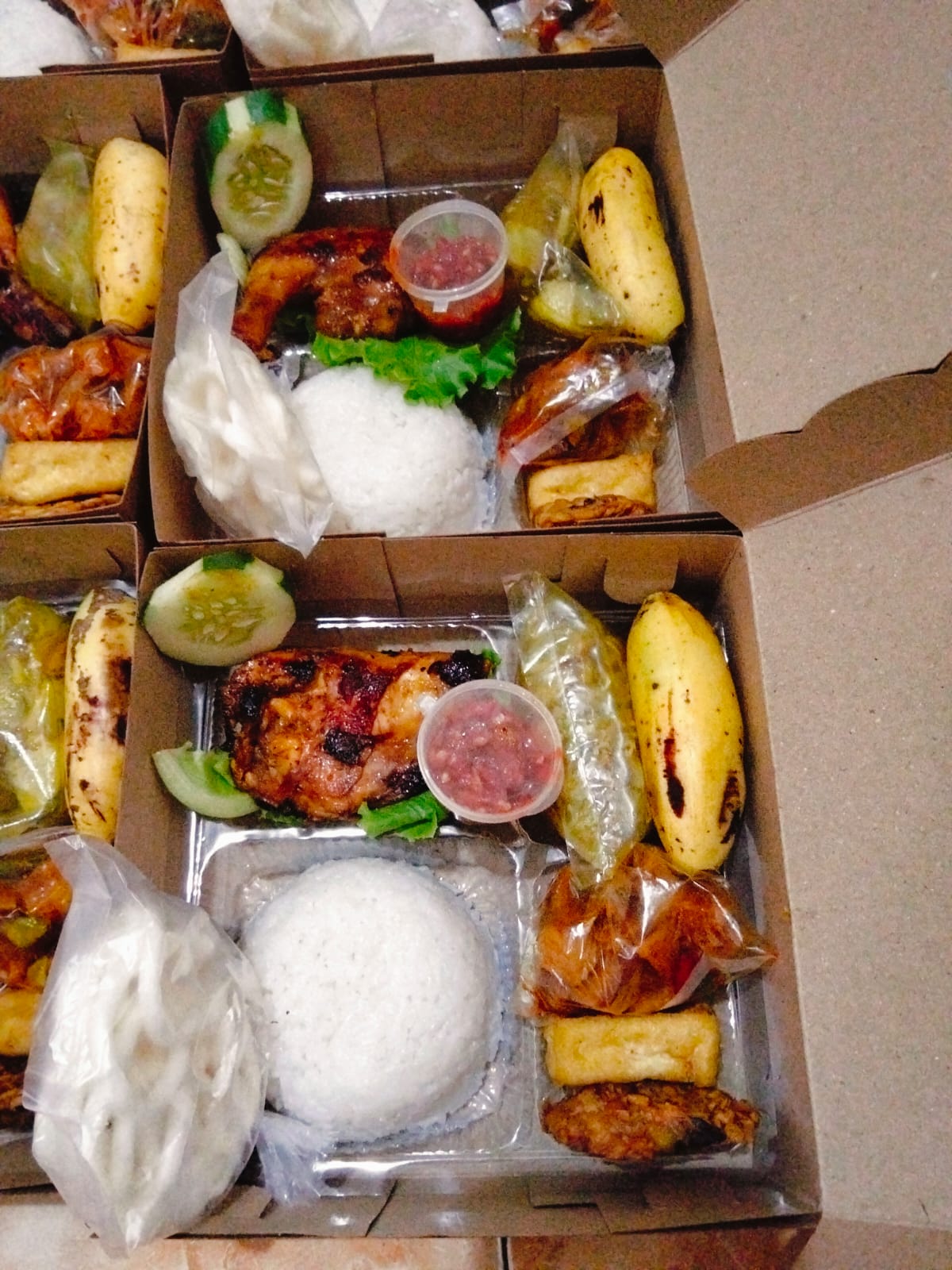 Nasi Kotak Komplit