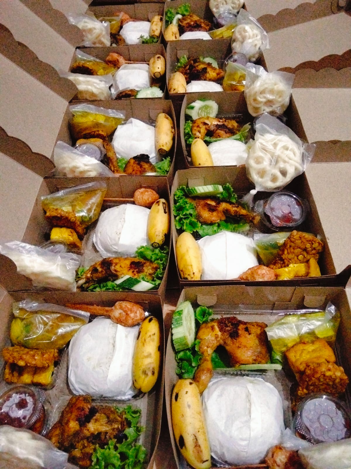 Nasi Kotak Komplit